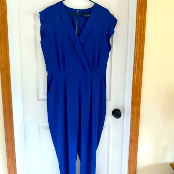 Elegant Blue Jumpsuit - Picture 1 of 2
